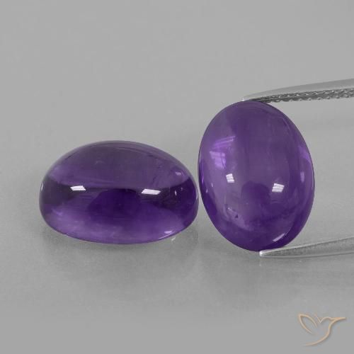 13.76ctw Natural Violeta médio Ametista, oval, Transparente