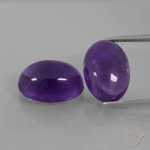 12.94ctw Natural Violeta médio Ametista, oval, Transparente