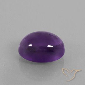 Ametista Violeta médio Natural 8.04ct, oval, Transparente