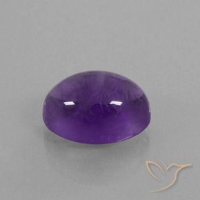 Ametista Violeta médio Natural 7.58ct, oval, Transparente