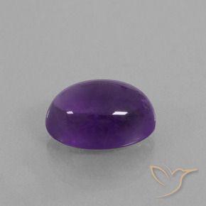 Ametista Violeta médio Natural 6.84ct, oval, Transparente