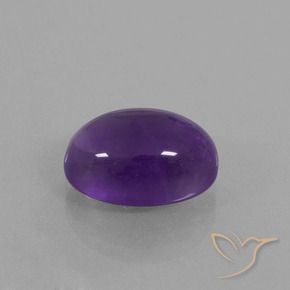 Ametista Violeta médio Natural 6.72ct, oval, Transparente