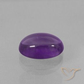 Ametista Violeta médio Natural 3.67ct, oval, Transparente