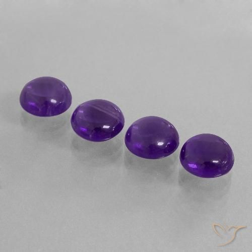 9.33ctw Natural Violeta médio Ametista, Redondo, Transparente