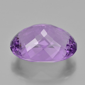 Ametista violeta natural 8,93ct, corte oval, VVS
