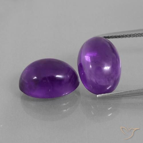 13.84ctw Natural Violeta avermelhado Ametista, oval, Transparente