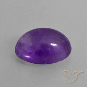 Ametista Violeta Médio-claro Natural 6.23ct, oval, Transparente