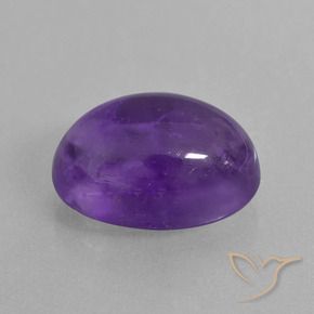 Ametista Violeta Médio-claro Natural 7.06ct, oval, Transparente