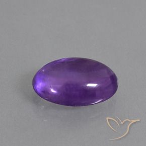 Ametista Violeta médio Natural 5.22ct, oval, Transparente