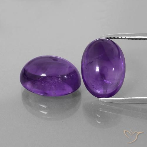 13.62ctw Natural Violeta médio Ametista, oval, Transparente