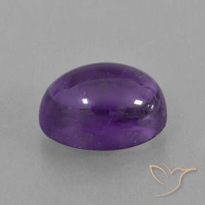 Ametista Violeta Médio-claro Natural 6.87ct, oval, Transparente