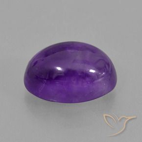 Ametista Violeta médio Natural 7.13ct, oval, Transparente