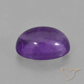 Ametista Violeta médio Natural 6.14ct, oval, Transparente