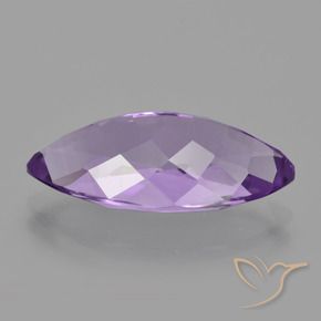 Ametista Violeta médio Natural 6.24ct, Marquesa, VS