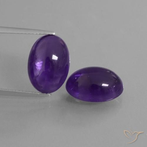 13.54ctw Natural Violeta Profundo Ametista, oval, Transparente
