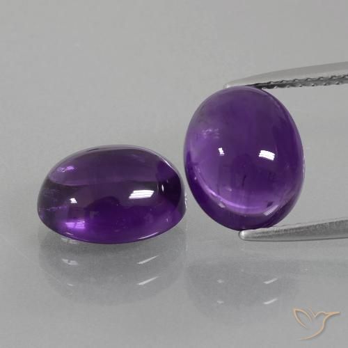 6.22ctw Natural Violeta médio Ametista, oval, Transparente, Photo A