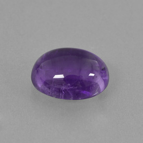 Ametista Violeta médio Natural 2.75ct, Corte Oval, Transparente