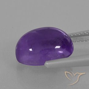 Ametista Violeta médio Natural 5.41ct, oval, Transparente