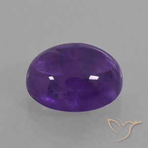 Ametista Violeta médio Natural 5.53ct, oval, Transparente