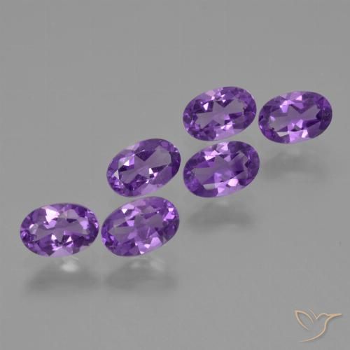 2.49ctw Natural Violeta Profundo Ametista, oval, VVS-VS