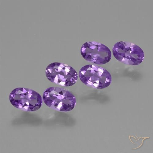 2.35ctw Natural Violeta médio Ametista, oval, VS