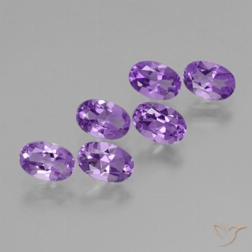 2.56ctw Natural Violeta Vívido Ametista, oval, VVS-VS