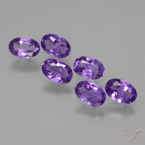 2.18ctw Natural Violeta Intenso Ametista, oval, VVS-VS