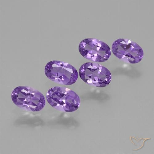 2.39ctw Natural Violeta Vívido Ametista, oval, VVS-VS