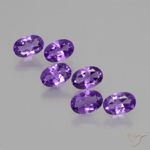 2.34ctw Natural Violeta Intenso Ametista, oval, VVS-VS