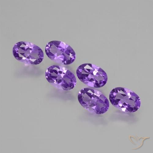 2.33ctw Natural Violeta Vívido Ametista, oval, VVS-VS