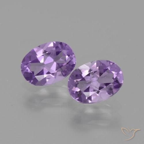 1.38ctw Natural Violeta Profundo Ametista, oval, VVS-VS