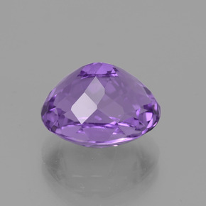 Ametista violeta natural 5,18ct, corte oval, VS
