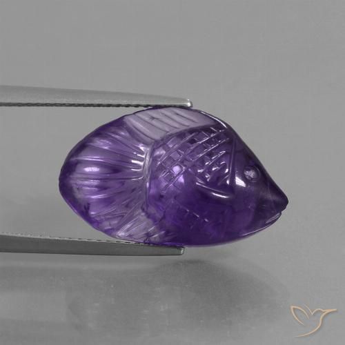 10.52ct Natural Violeta Profundo Ametista, Chique, Transparente