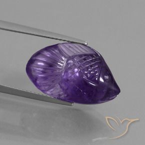 Ametista Violeta Profundo Natural 10.52ct, Chique, Transparente