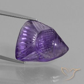 Ametista Violeta médio Natural 11.97ct, Chique, Transparente