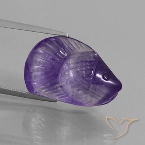 Ametista Violeta médio Natural 13.40ct, Chique, Transparente
