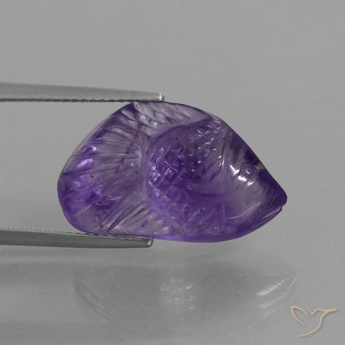 10.58ct Natural Violeta médio Ametista, Chique, Transparente