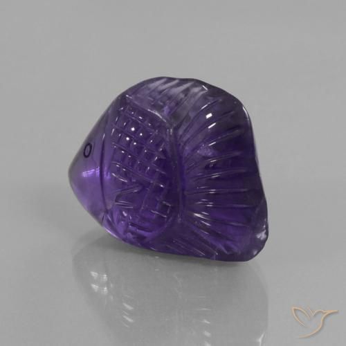 Ametista Violeta Profundo Natural 22.17ct, Chique, Transparente