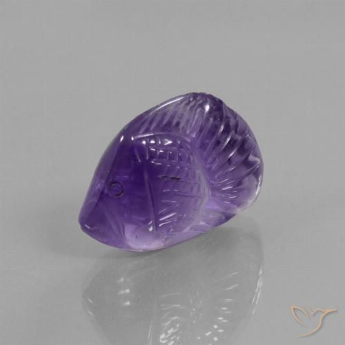 15.38ct Natural Violeta médio Ametista, Chique, Transparente