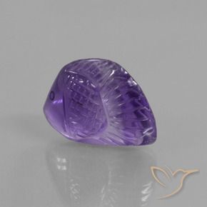Ametista Violeta médio Natural 15.38ct, Chique, Transparente