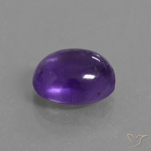 Ametista Violeta médio Natural 3.52ct, oval, Translúcido