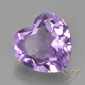 Ametista Violeta rosado Natural 3.05ct, Coração, VVS-VS