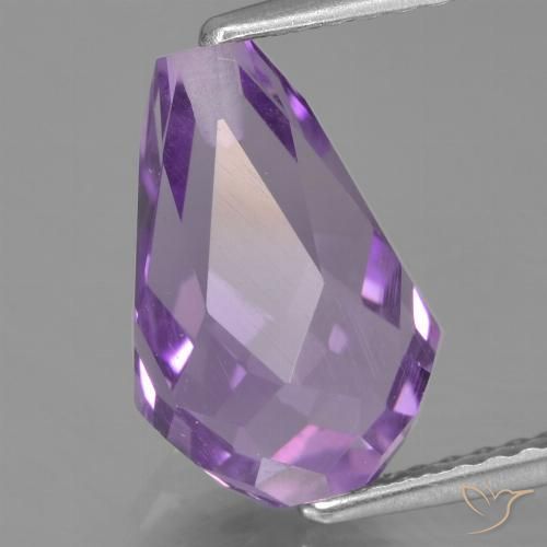 3.69ct Natural Violeta médio Ametista, Briolette, VS