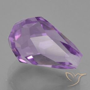 Ametista Violeta médio Natural 3.69ct, Briolette, VS