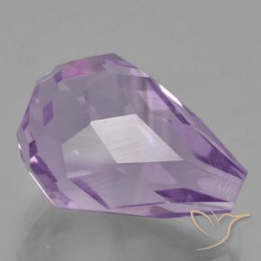 Ametista Violeta médio Natural 4.95ct, Briolette, VS