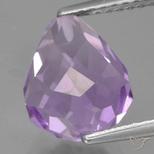 3.92ct Natural Violeta médio Ametista, Briolette, VS