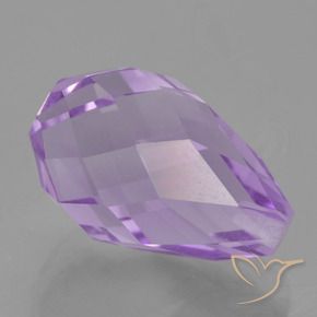 Ametista íris violeta Natural 5.67ct, Briolette, VS