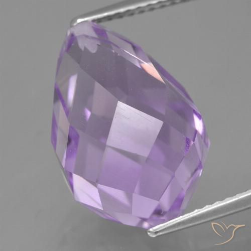 12.70ct Natural Violeta médio Ametista, Briolette, VS