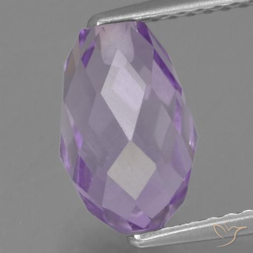 2.78ct Natural Profundo Iris Violeta Ametista, Briolette, VS
