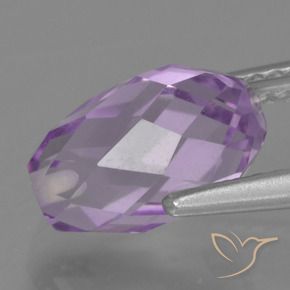 Ametista Profundo Iris Violeta Natural 2.78ct, Briolette, VS